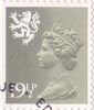 Regional Definitive - Scotland 19.5p Stamp (1982) Olive Grey