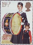 Youth Organisations 19.5p Stamp (1982) Girl's Brigade