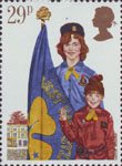 Youth Organisations 29p Stamp (1982) Girl Guide Movement