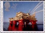 Europa. Engineering Achievements 28p Stamp (1983) Iolair (oilfield emergency support vessel)