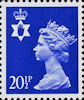 Regional Decimal Definitive - Northern Ireland 20.5p Stamp (1983) Ultramarine