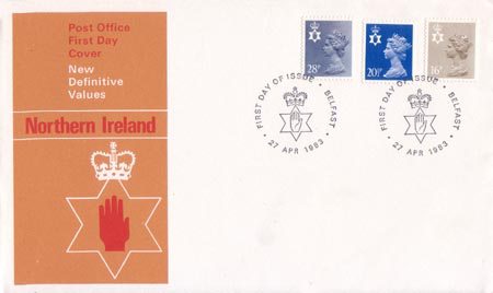 1983 Definitive First Day Cover from Collect GB Stamps