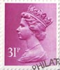 Definitive 31p Stamp (1983) Purple
