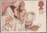 Christmas 1984 13p Stamp (1984) The Holy Family