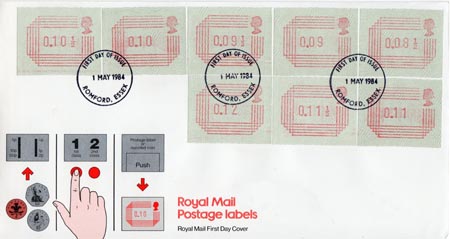 1984 Definitive First Day Cover from Collect GB Stamps