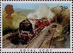 Famous Trains 31p Stamp (1985) Royal Scot