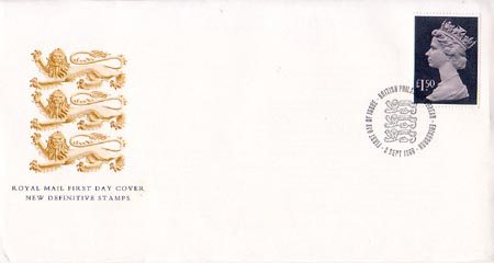 1986 Definitive First Day Cover from Collect GB Stamps