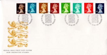 1988 Definitive First Day Cover from Collect GB Stamps