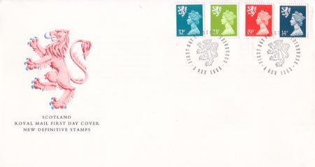 1988 Definitive First Day Cover from Collect GB Stamps