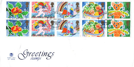Greetings Booklet Stamps (1989)