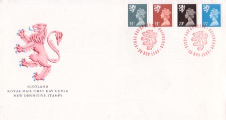 1989 Definitive First Day Cover from Collect GB Stamps