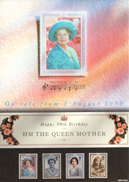 90th Birthday of Queen Elizabeth the Queen Mother