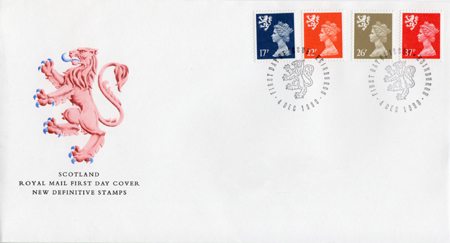 1990 Definitive First Day Cover from Collect GB Stamps