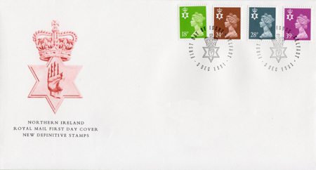 1991 Definitive First Day Cover from Collect GB Stamps