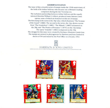 Harrison Packs from Collect GB Stamps