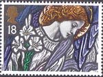 Christmas 1992 18p Stamp (1992) Angel Gabriel, St James, Pangbourne