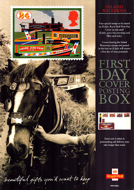 Royal Mail A3 Posters from Collect GB Stamps