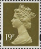 Definitive 19p Stamp (1993) Bistre