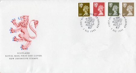 1993 Regional First Day Cover from Collect GB Stamps