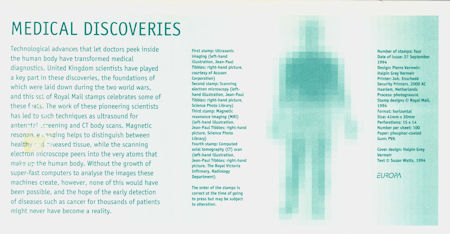 Europa. Medical Discoveries (1994)