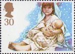 Christmas 1994 30p Stamp (1994) Virgin and Child