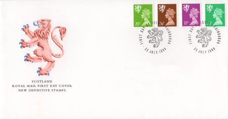 1996 Regional First Day Cover from Collect GB Stamps