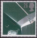 Classic Sports Cars 26p Stamp (1996) MG TD