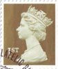 Definitive 1st Stamp (1997) Gold