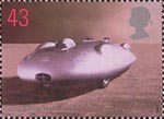 Speed 43p Stamp (1998) John R. Cobb's Railton Mobil Special, 1947