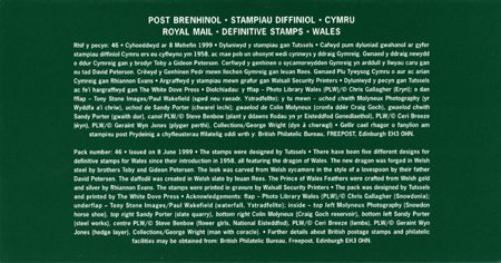 Regional Definitive - Wales (1999)