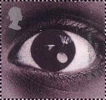 Millennium Projects (12th Series). 'Sound and Vision' 1st Stamp (2000) Eye (Year of the Artist)