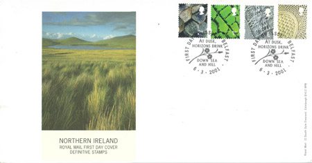 2001 Regional First Day Cover from Collect GB Stamps