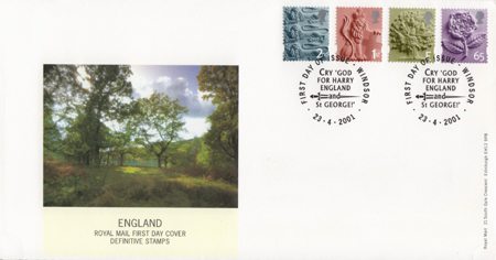 2001 Definitive First Day Cover from Collect GB Stamps