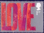 Occasions 2002 1st Stamp (2002) 'LOVE'