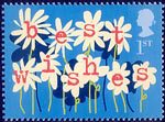 Occasions 2002 1st Stamp (2002) Flowers ('best wishes')