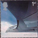 Airliners 1st Stamp (2002) Concorde (1976)