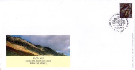 2002 Regional First Day Cover from Collect GB Stamps