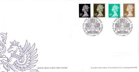 2002 Definitive First Day Cover from Collect GB Stamps