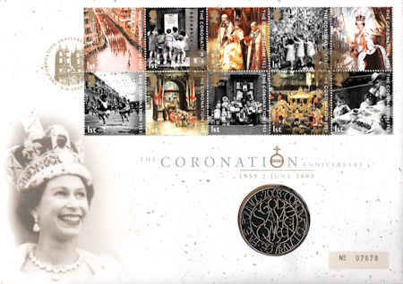 2003 Medal and Coin Covers from Collect GB Stamps