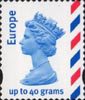 Definitive - Overseas Booklet Stamps E Stamp (2003) New Blue and Rosine
