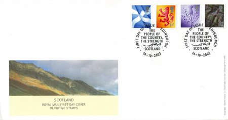 2003 Definitive First Day Cover from Collect GB Stamps
