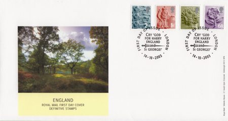 2003 Regional First Day Cover from Collect GB Stamps