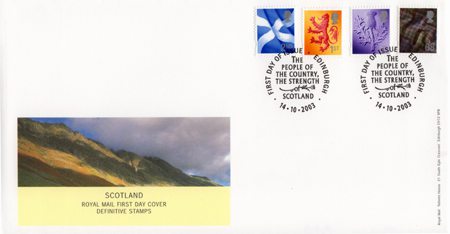 2003 Regional First Day Cover from Collect GB Stamps
