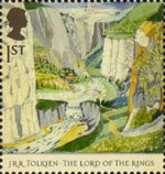 The Lord of the Rings 1st Stamp (2004) Rivendell