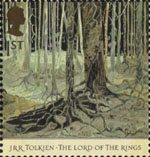 The Lord of the Rings 1st Stamp (2004) Fangorn Forest