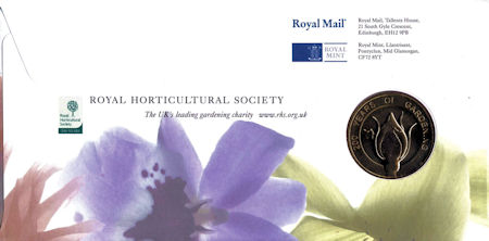 Reverse for Royal Horticultural Society - Bicentenary 1804 - 2004