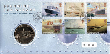 2004 Medal and Coin Covers from Collect GB Stamps