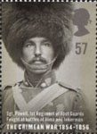 The Crimean War 57p Stamp (2004) Sgt. Powell, 1st Regt of Foot Guards, Battles of Alma and Inkerman