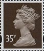 Definitive 35p Stamp (2004) Sepia