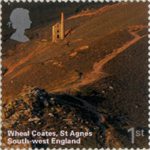 A British Journey : South West England 1st Stamp (2005) Wheal Coates, St Agnes